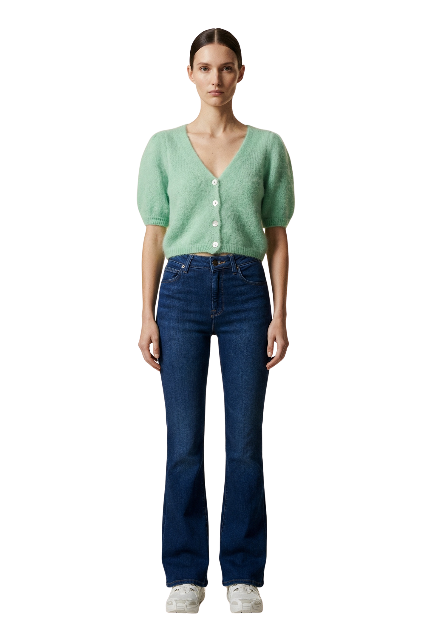 Harper Cardigan Light Green