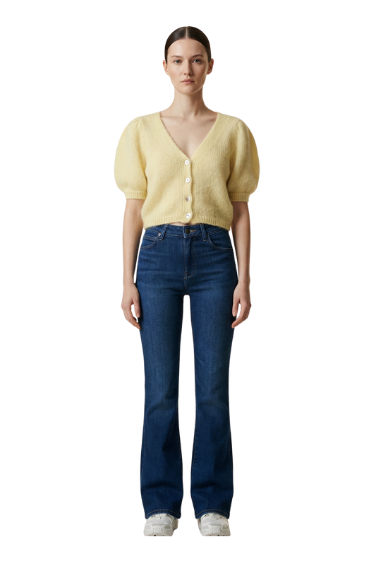 Harper Cardigan Light Yellow