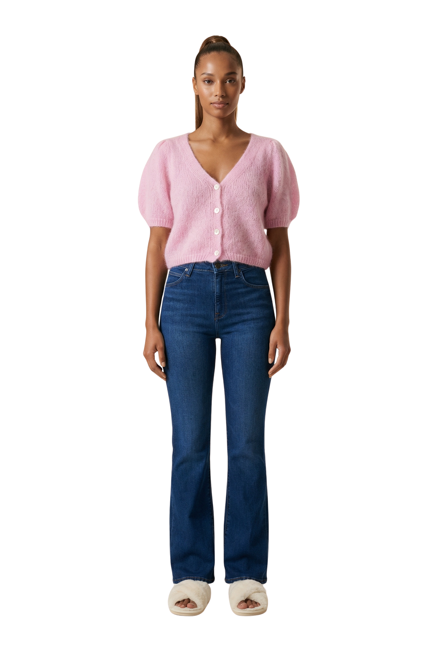 Harper Cardigan Soft Berry | Americandreams