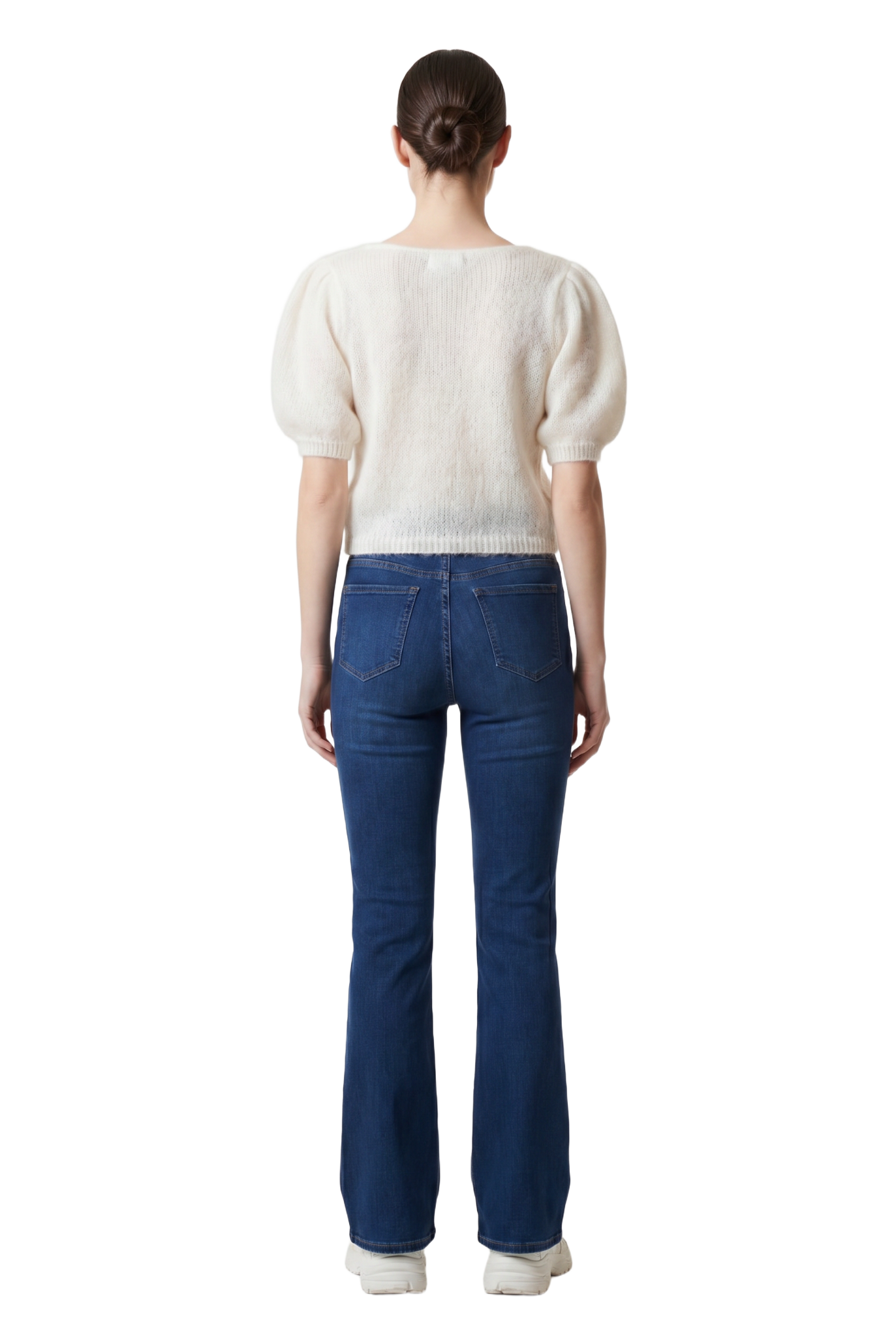 Harper Cardigan White