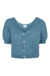 Harper Cardigan Teal Blue