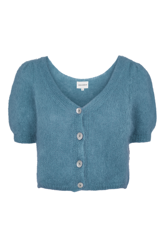 Harper Cardigan Teal Blue