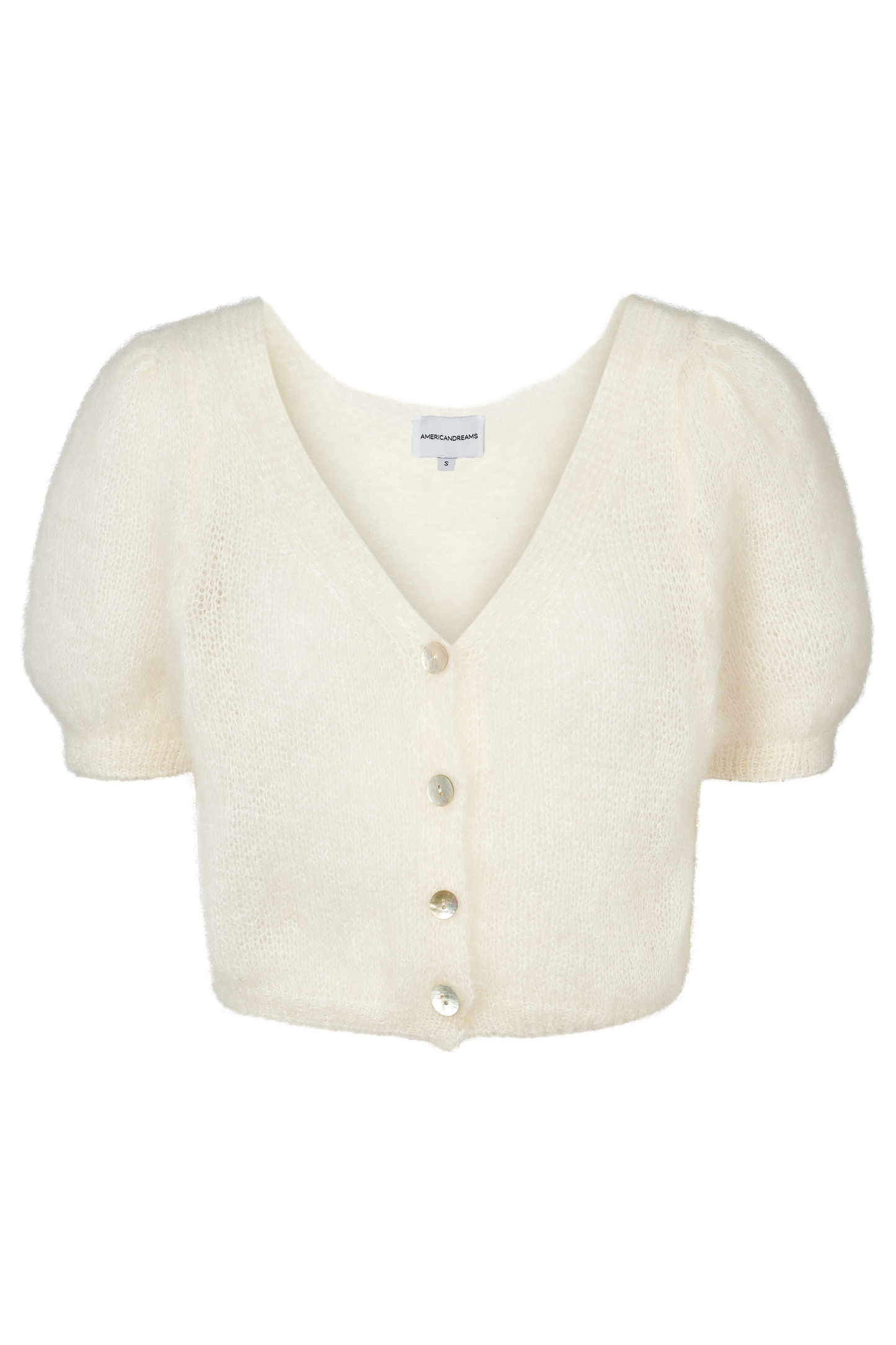 Harper Cardigan White