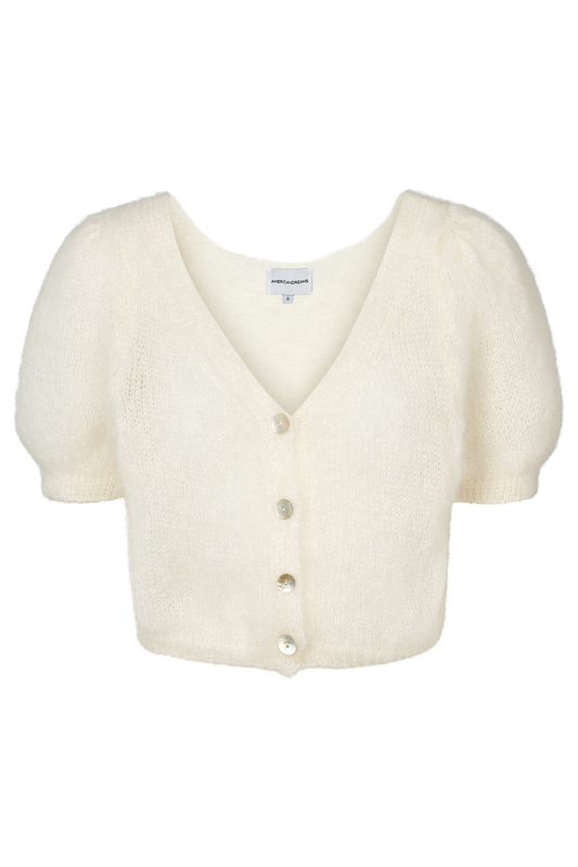 Harper Cardigan White