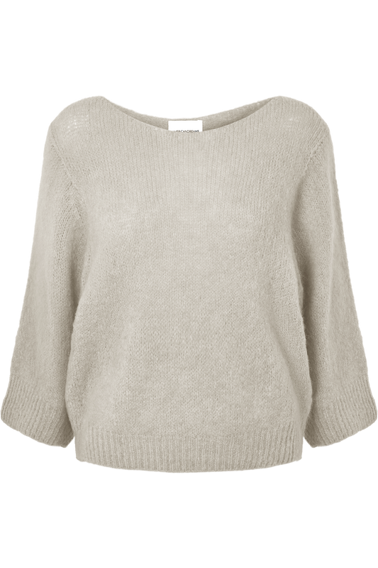 Heidy Short Sleeve Pullover Beige