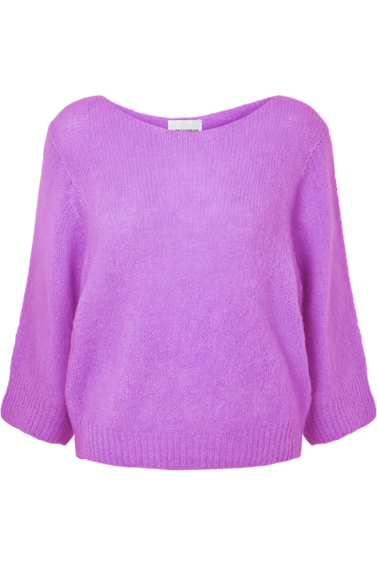 Heidy Short Sleeve Pullover Pearly Purple