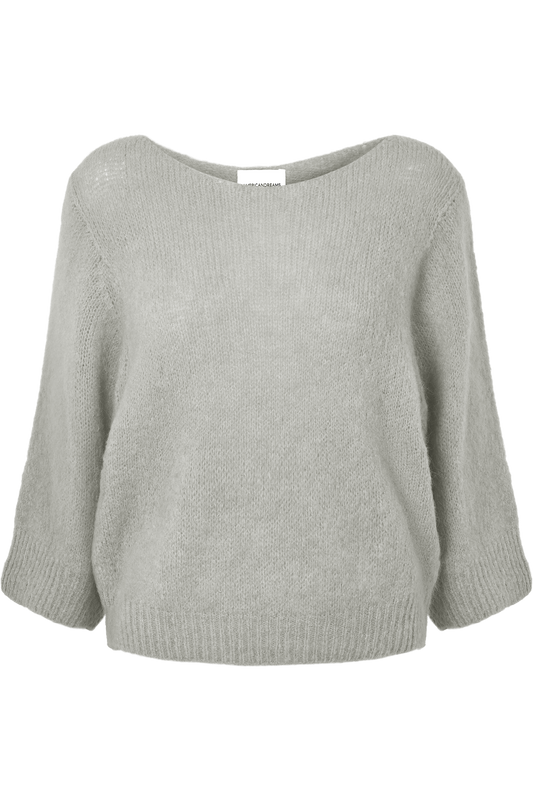 Heidy Short Sleeve Pullover Grey