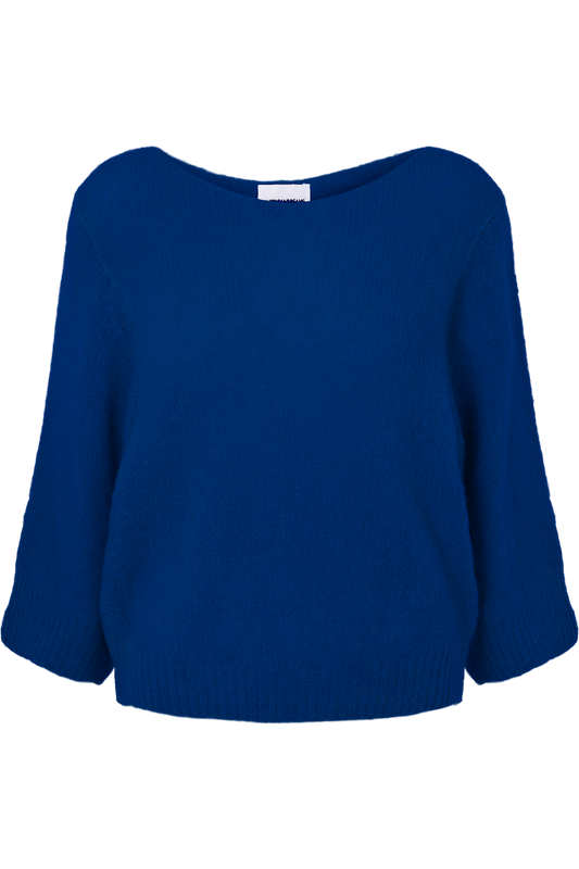 Heidy Short Sleeve Pullover Navy Blue