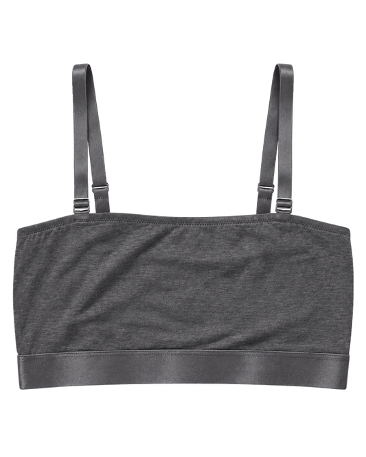 Iconic Bandeau Bralette Anthracite Grey image