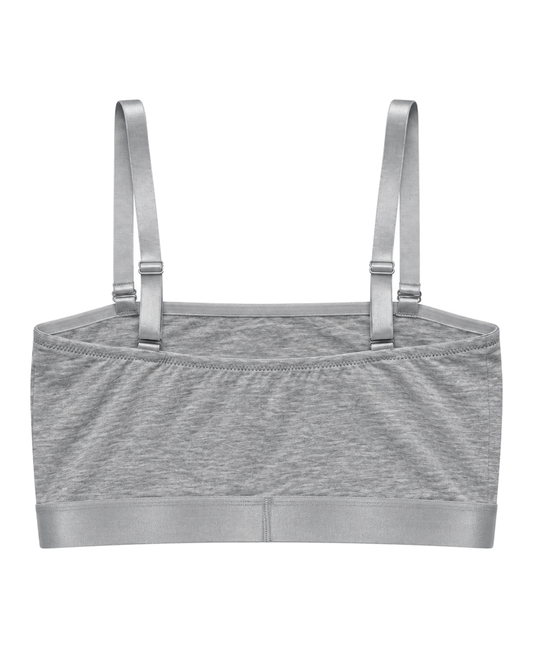 Iconic Bandeau Bralette Light Grey image