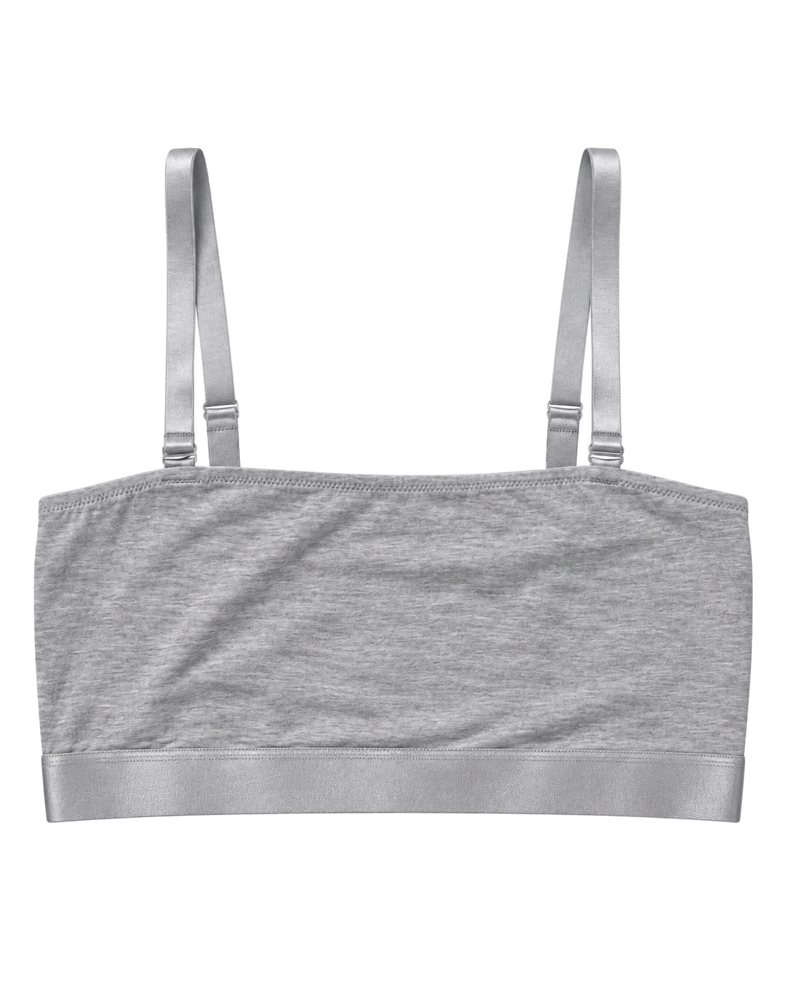 Iconic Bandeau Bralette Light Grey image