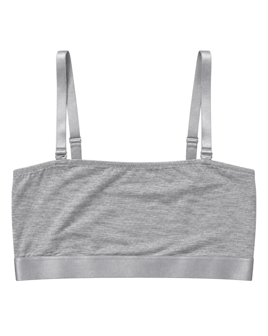 Iconic Bandeau Bralette Light Grey image