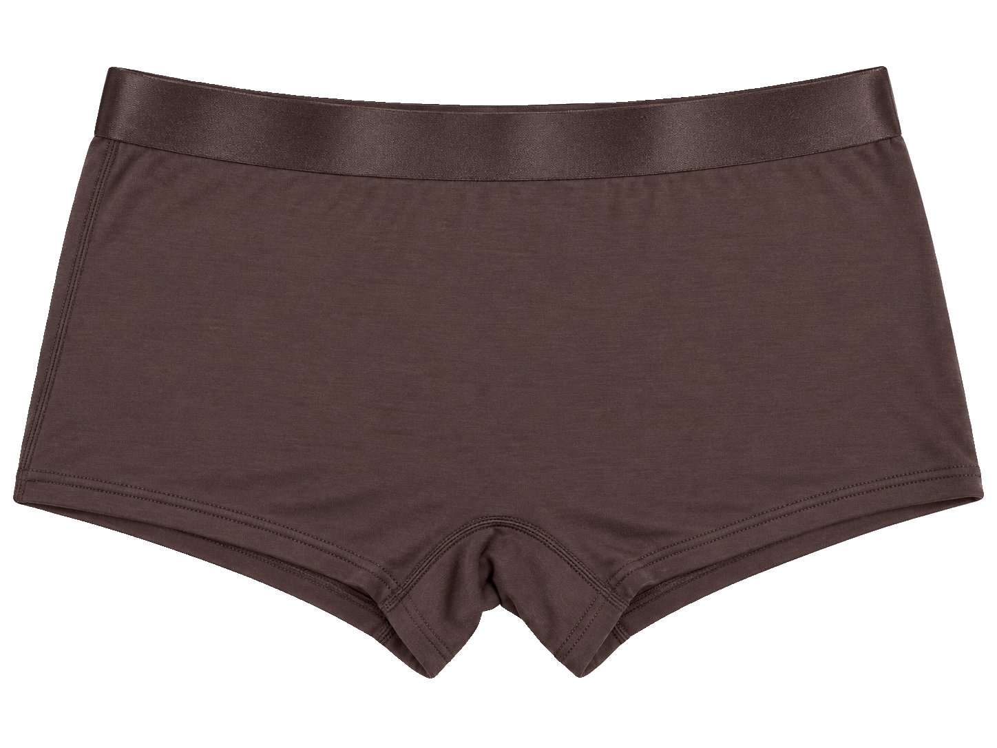 Iconic Boy Shorts Dark Brown image