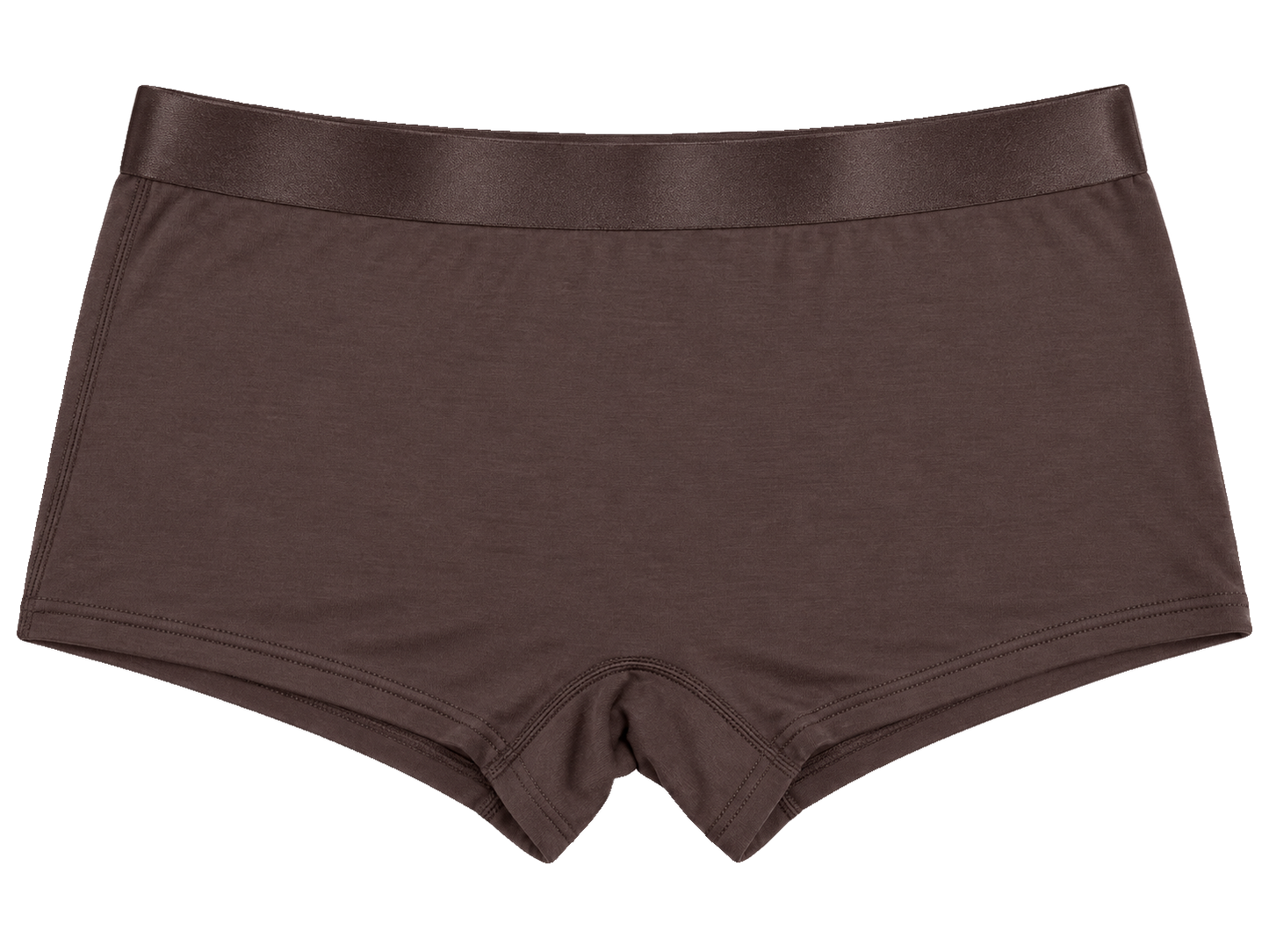 Iconic Boy Shorts Dark Brown image