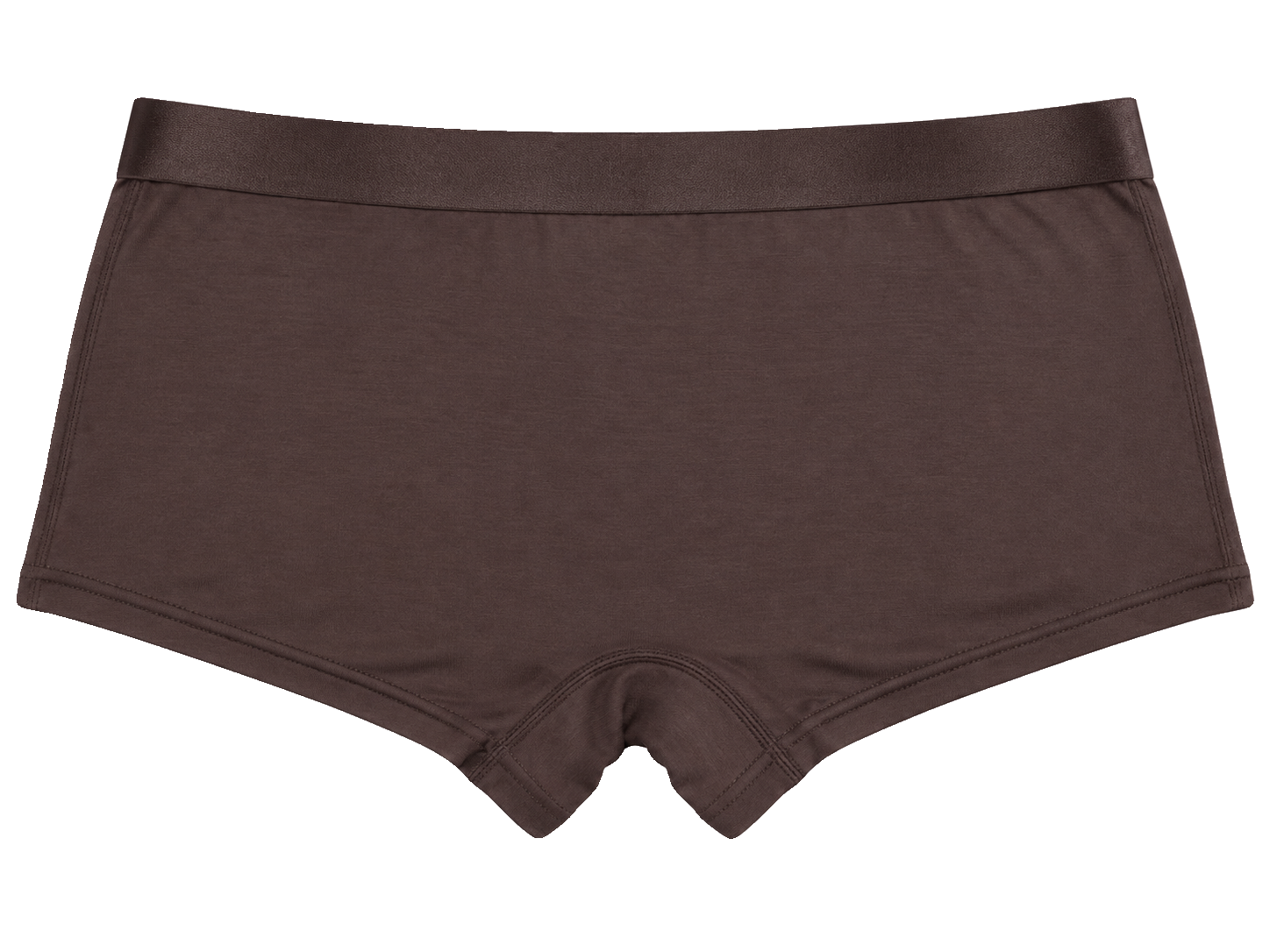 Iconic Boy Shorts Dark Brown image