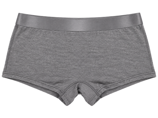 Iconic Boy Shorts Light Grey image