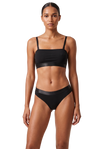 Iconic Triangle Bralette Black