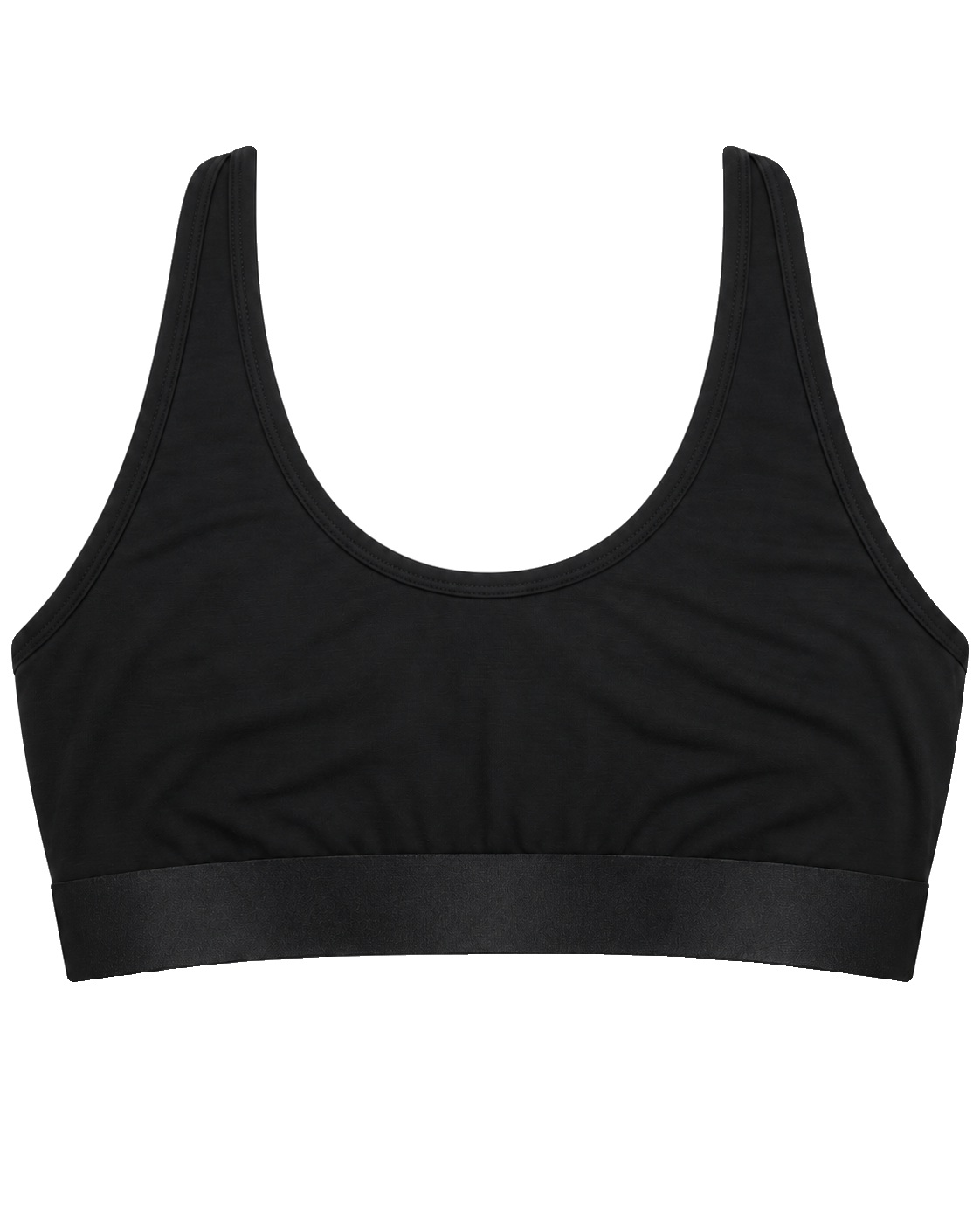 Iconic Racerback Bralette Black image