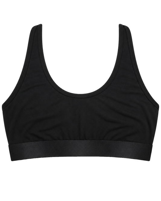 Iconic Racerback Bralette Black image