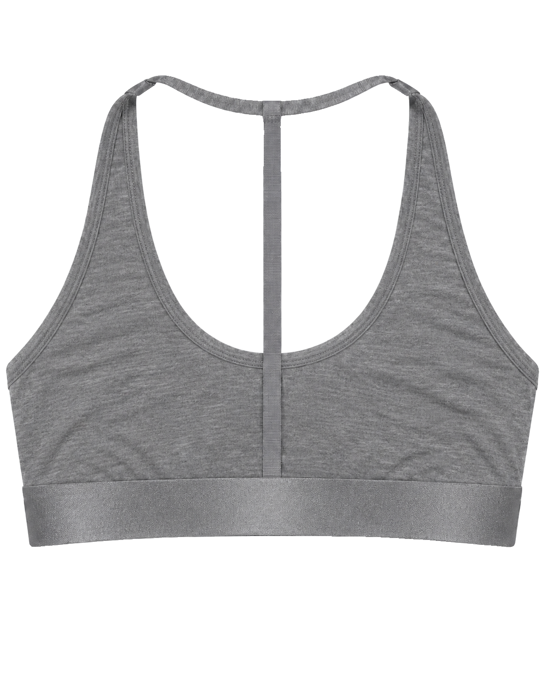 Iconic Racerback Bralette Light Grey image