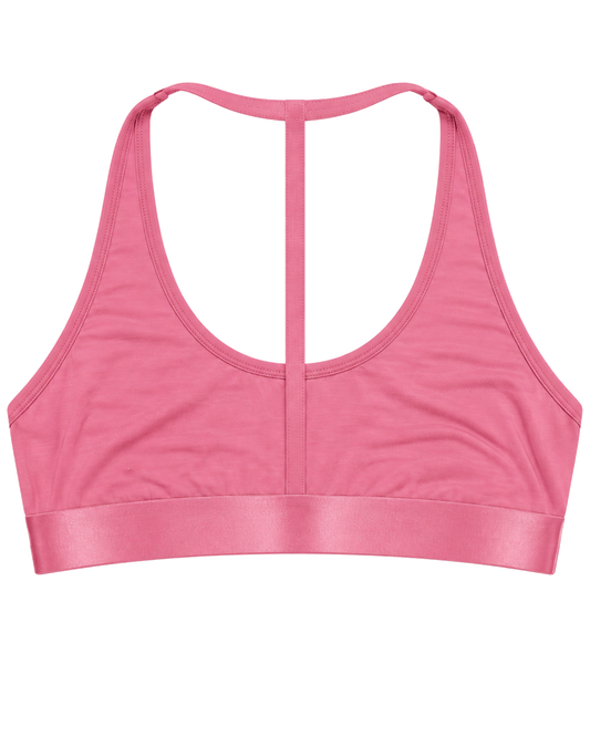 Iconic Racerback Bralette Soft Berry image