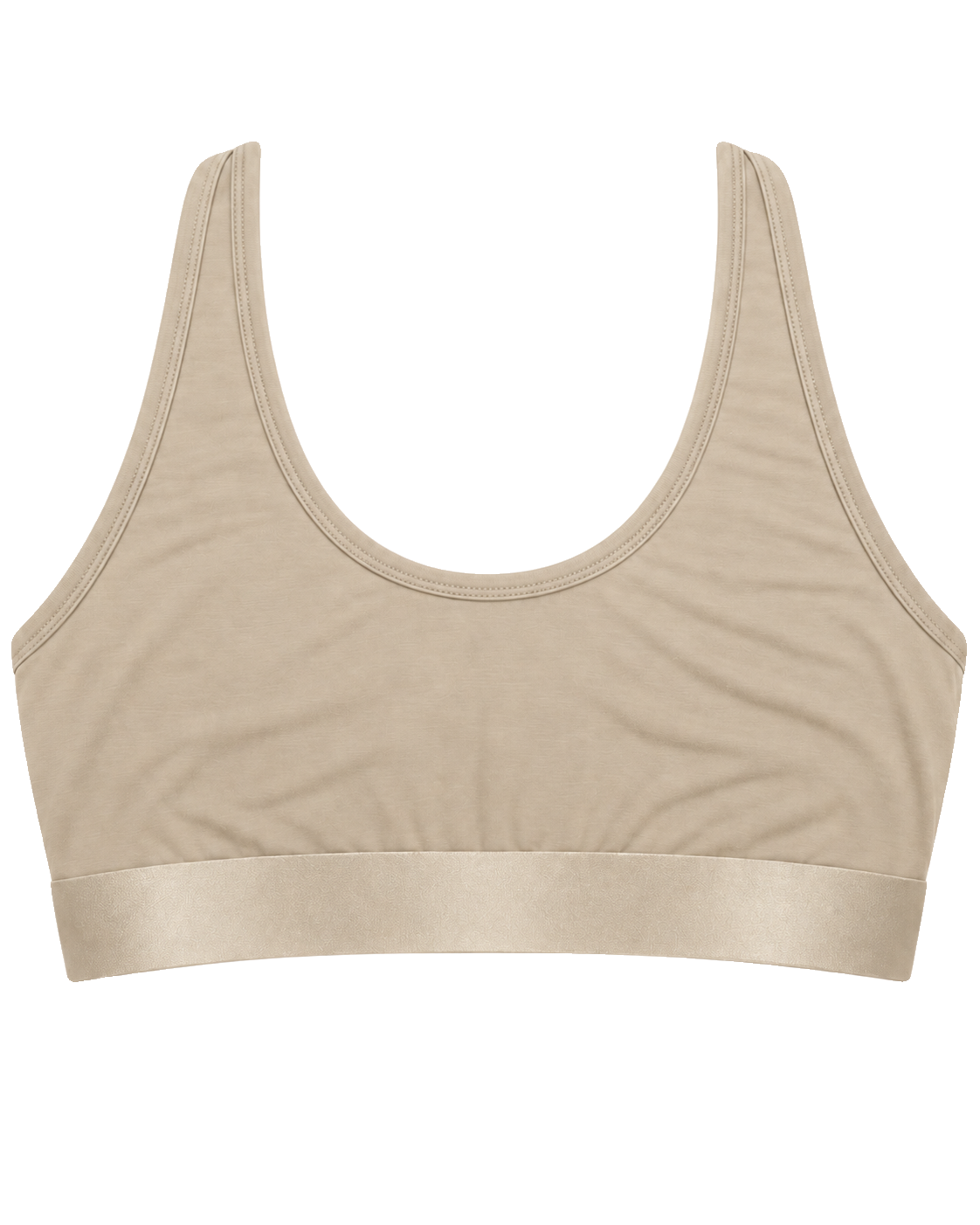Iconic Racerback Bralette Cappucino image
