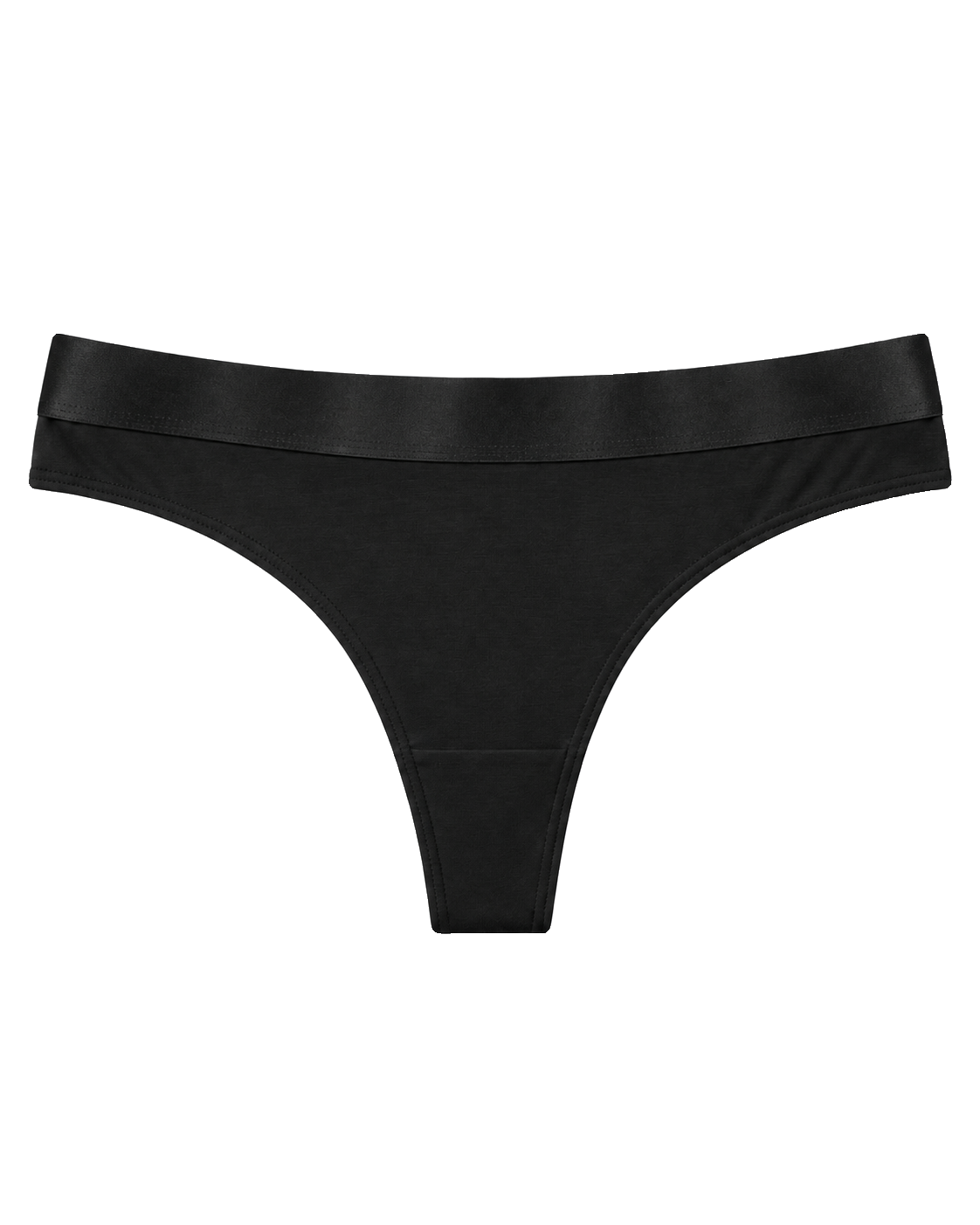Iconic String Panties Black image