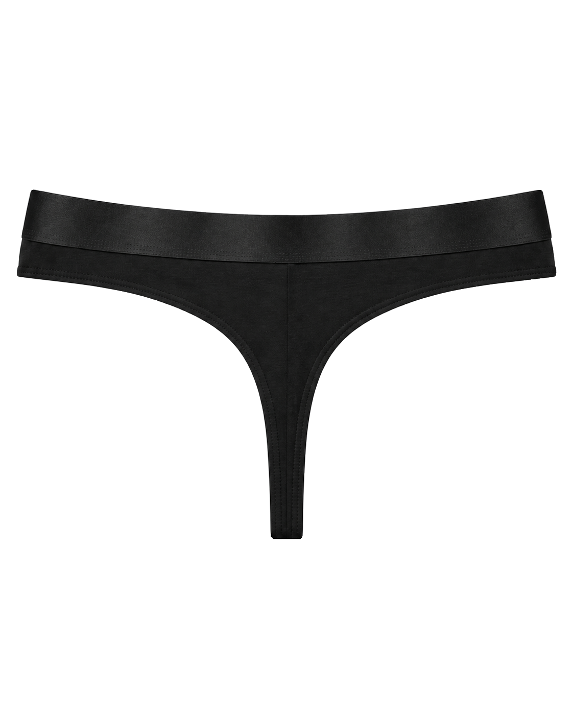 Iconic String Panties Black image
