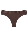 Iconic String Panties Dark Brown