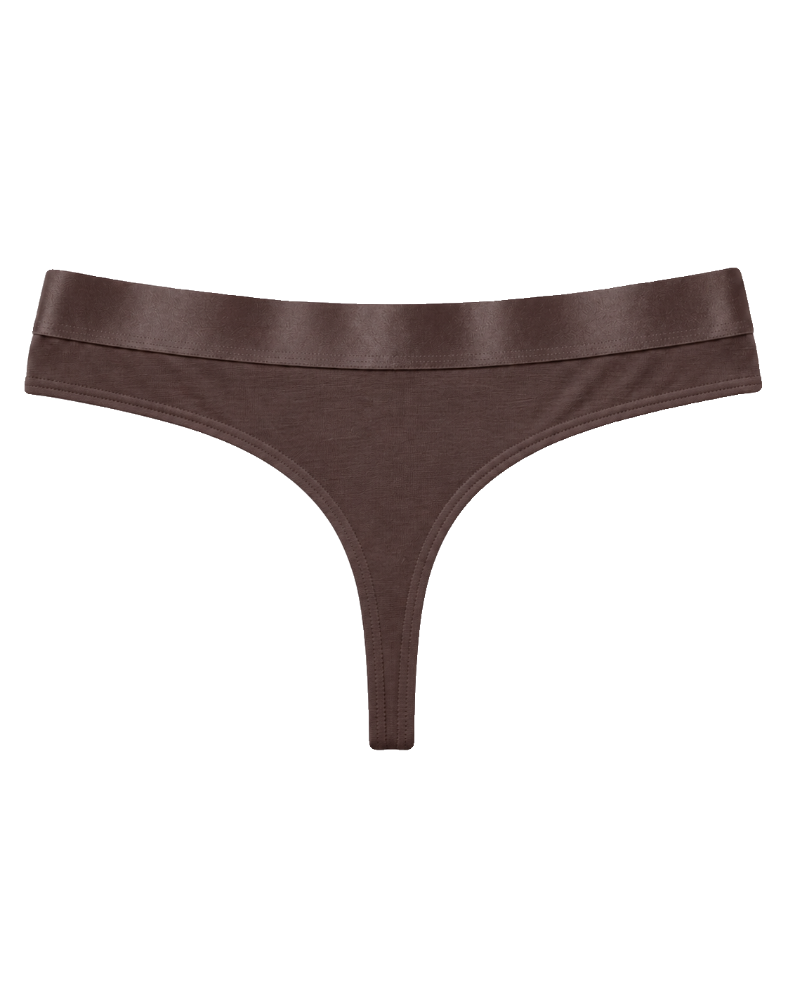 Iconic String Panties Dark Brown image