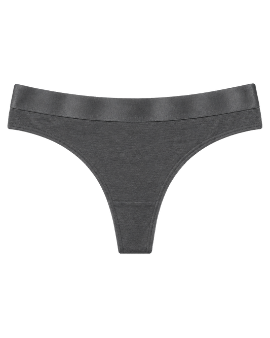 Iconic String Panties Anthracite Grey image