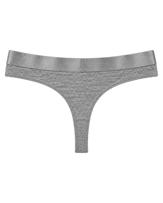 Iconic String Panties Light Grey image
