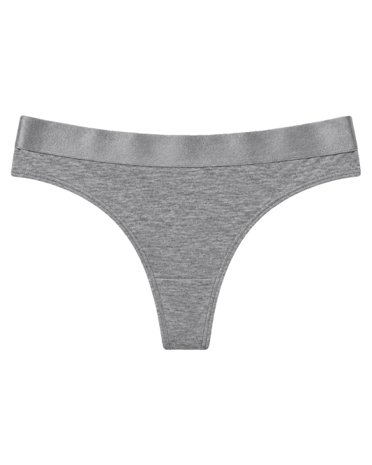 Iconic String Panties Light Grey image