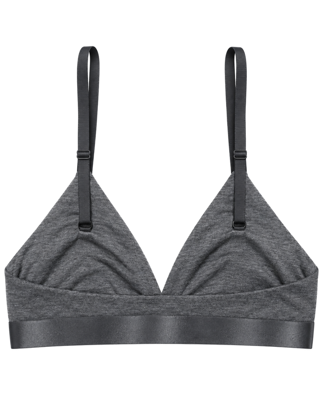 Iconic Triangle Bralette Anthracite Grey image