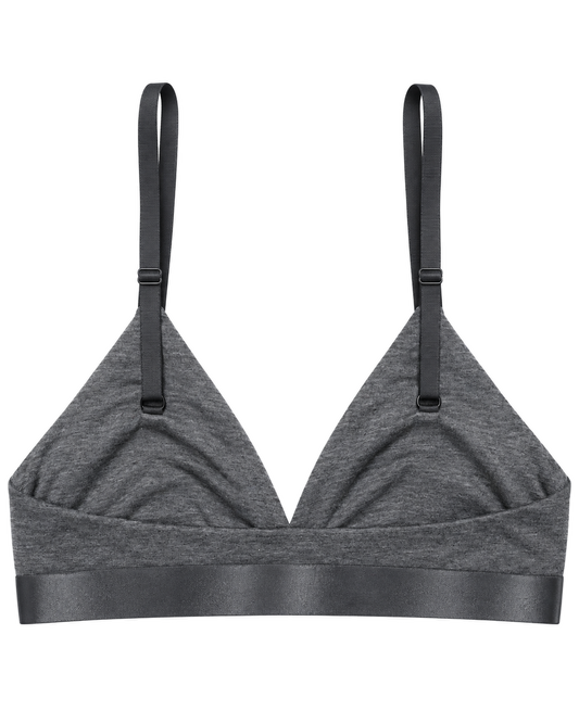 Iconic Triangle Bralette Anthracite Grey image