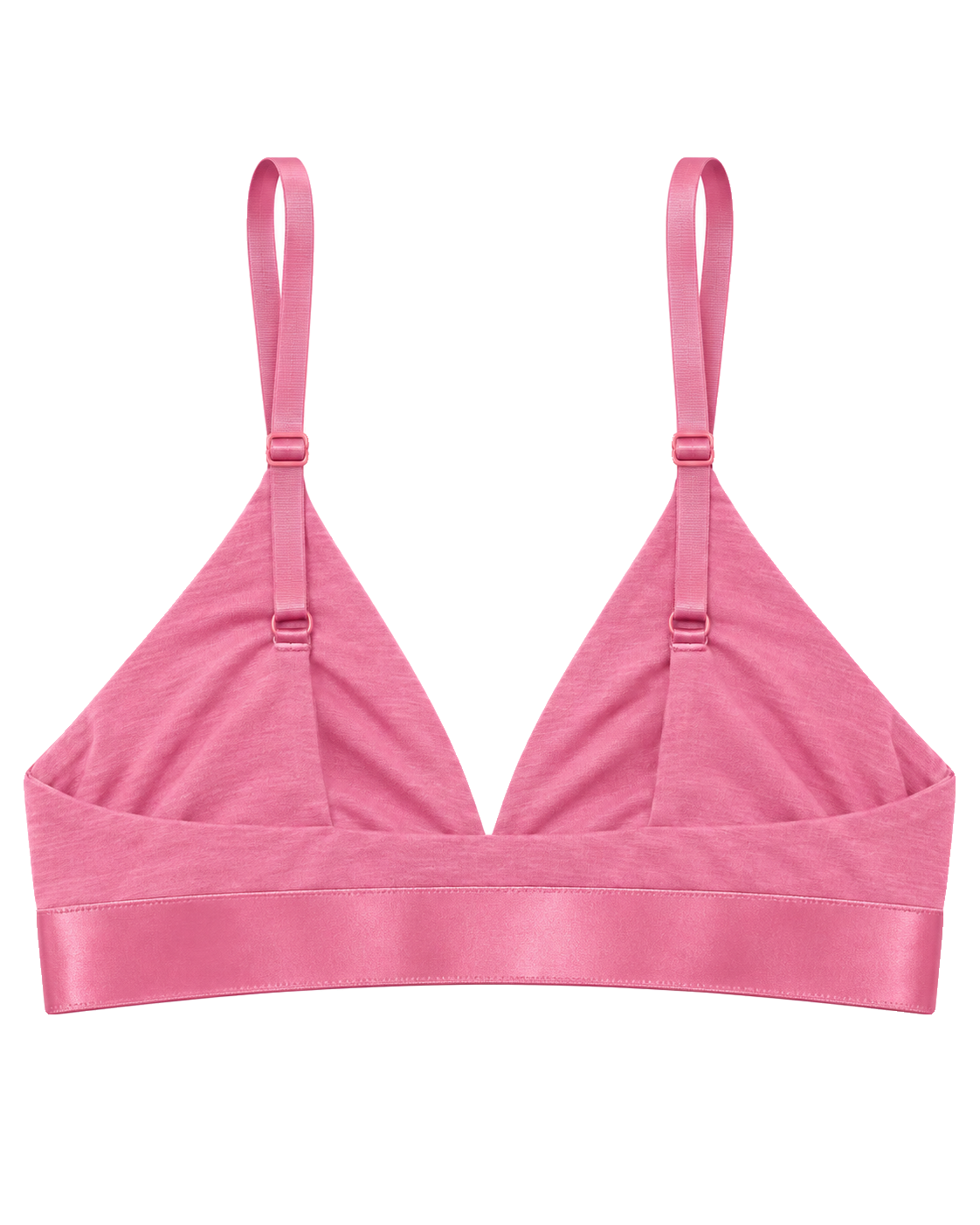 Iconic Triangle Bralette Soft Berry image