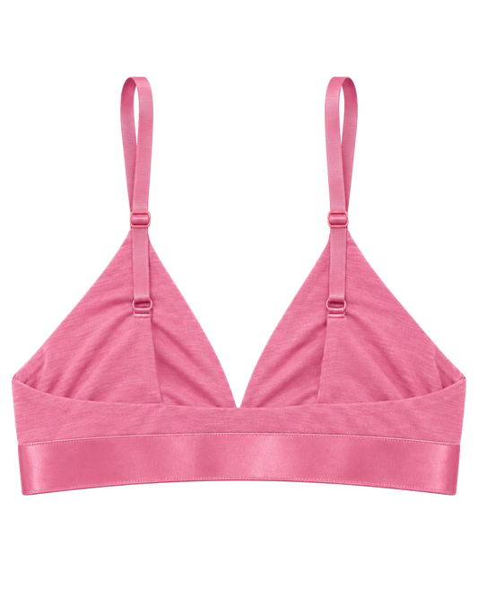 Iconic Triangle Bralette Soft Berry image