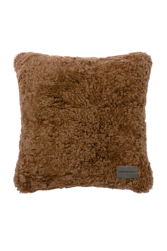 Weronica Wool Pillow Case Rust