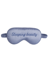Cheri Silk Sleeping Mask Light Blue