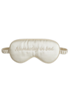 Cheri Silk Sleeping Mask Beige