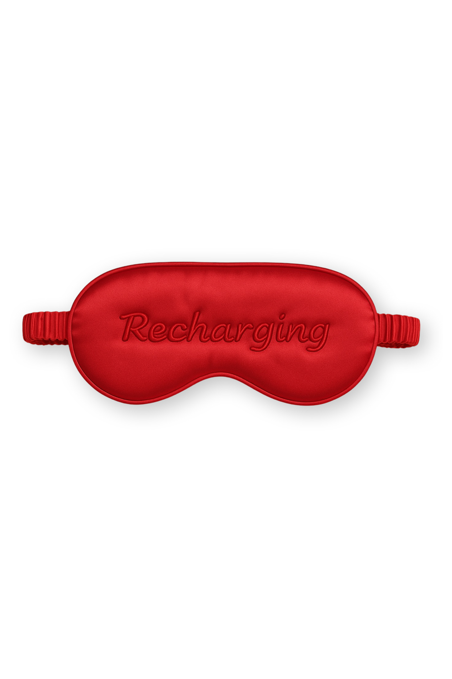 Cheri Silk Sleeping Mask Red