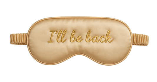 Cheri Silk Sleeping Mask Gold