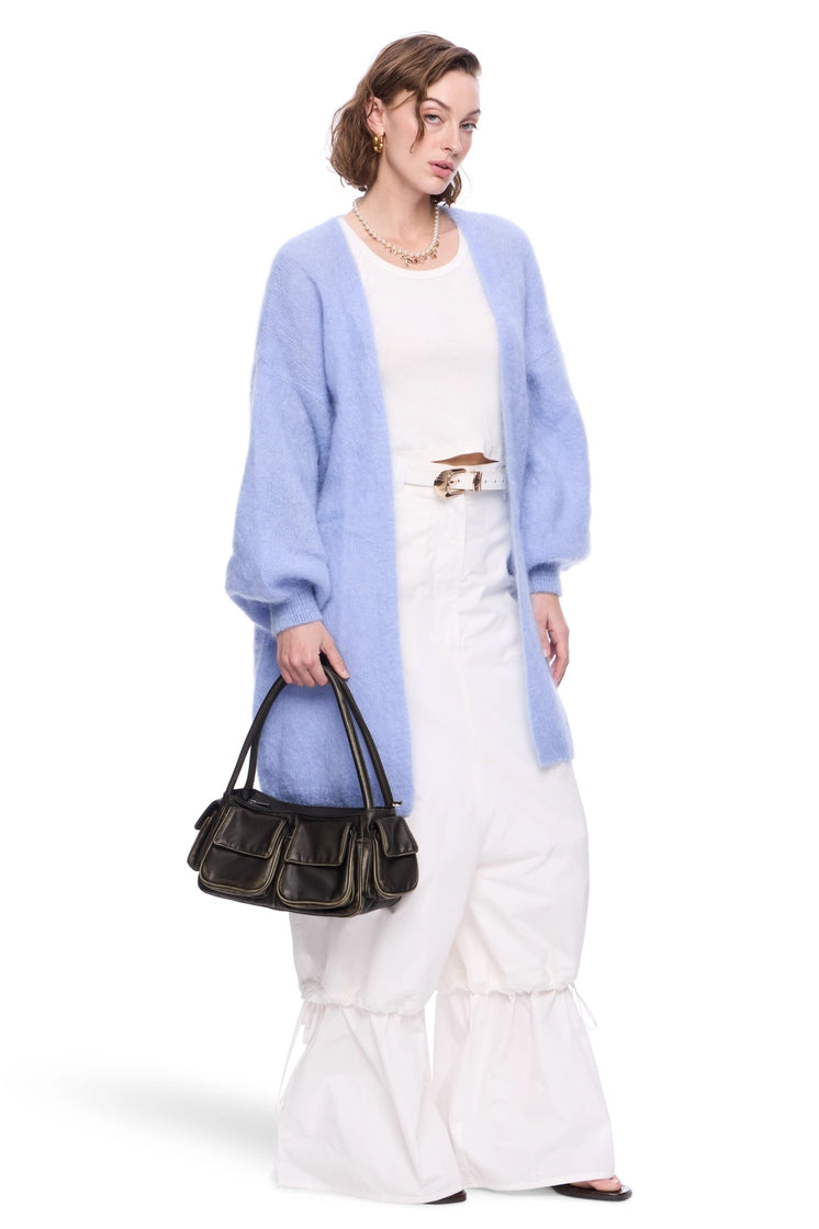 Lee Midi Cardigan Light Blue