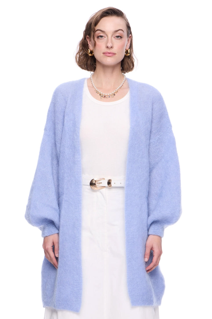 Lee Midi Cardigan Light Blue