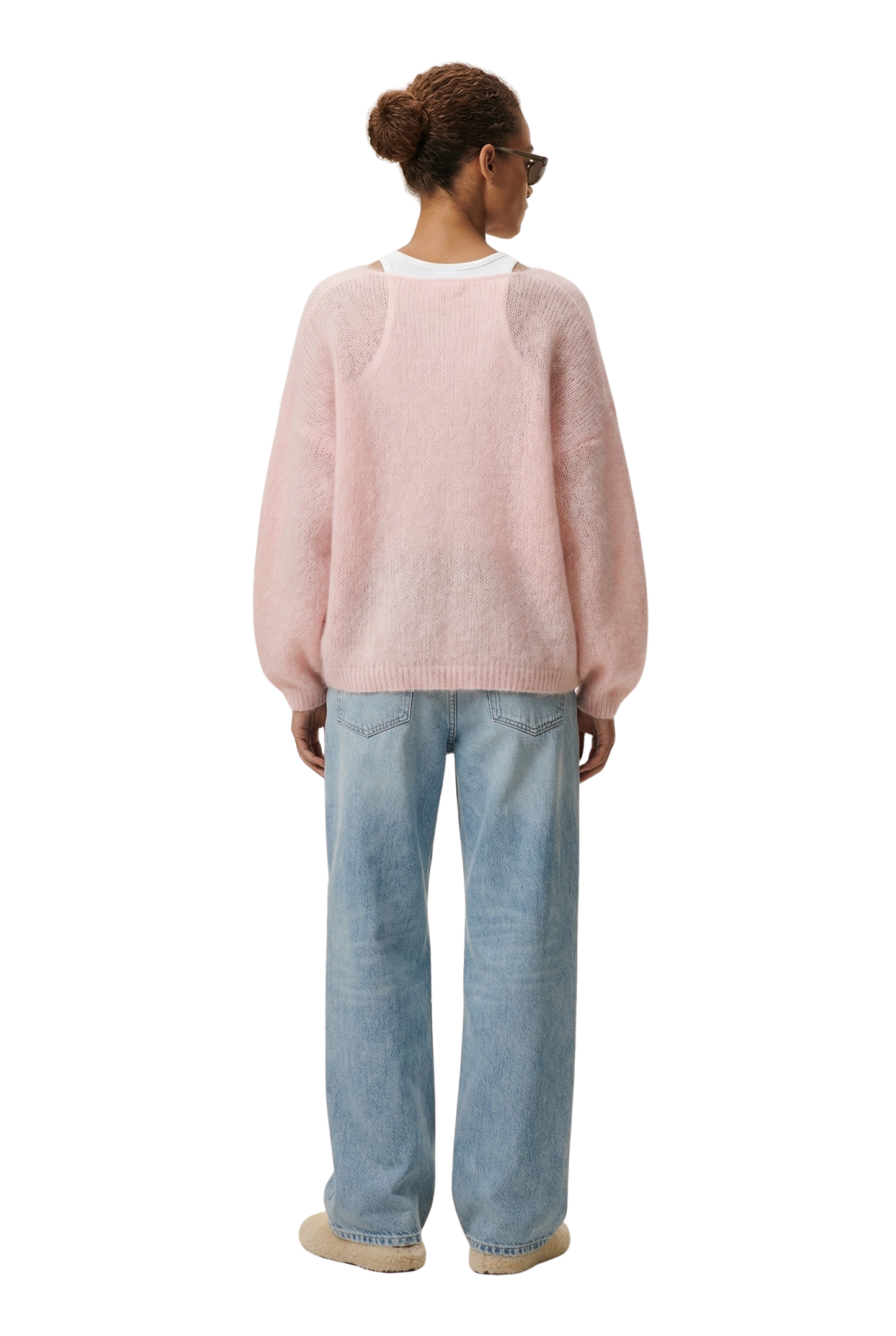 Cornelia LS Cardigan Light Pink