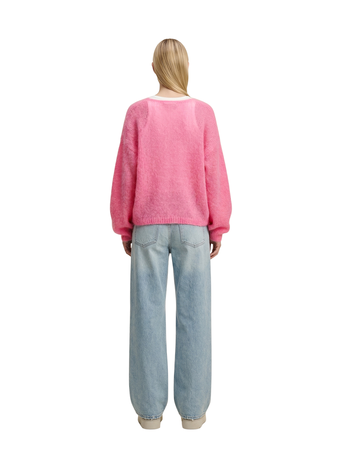 Cornelia LS Cardigan Pink