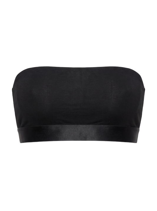 ICONIC Bandeau Bralette Black - strapless