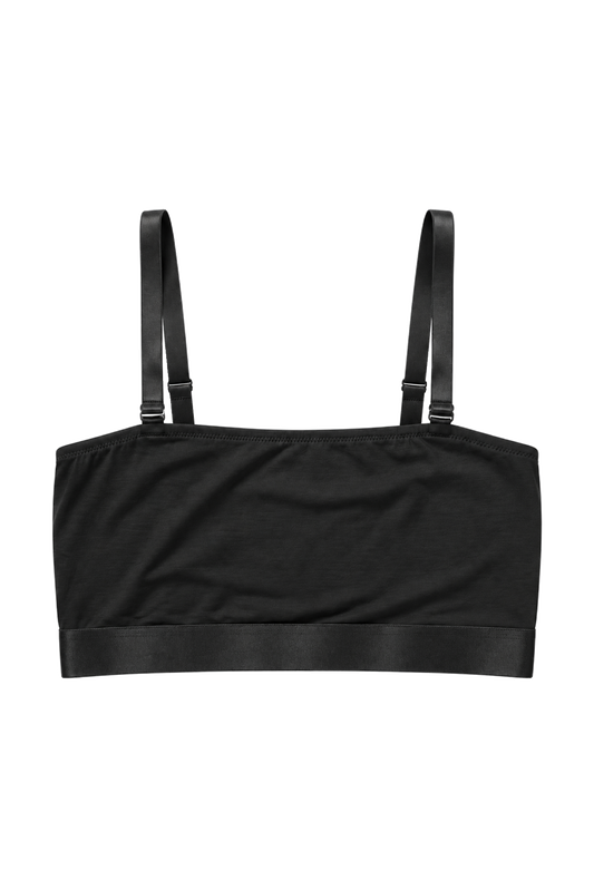 Iconic Bandeau Bralette Black