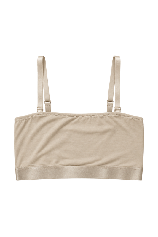 Iconic Bandeau Bralette Cappucino
