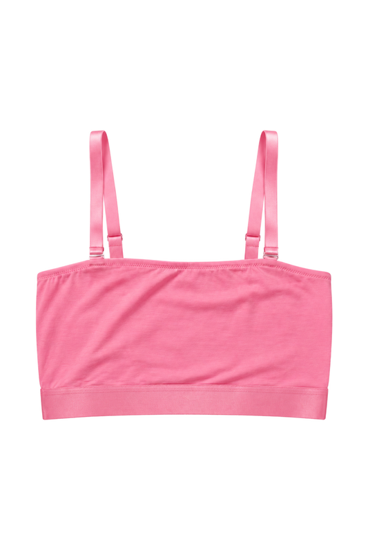 Iconic Bandeau Bralette Soft Berry